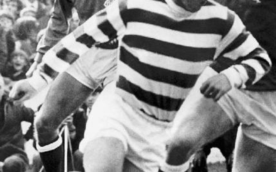 Jimmy Johnstone – mały, drobny, rudy. Był ulubieńcem stadionu Celtic Park. Ma dziś obok niego swój p