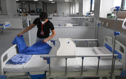 Szpital dla pacjentów z COVID-19 w Wietnamie