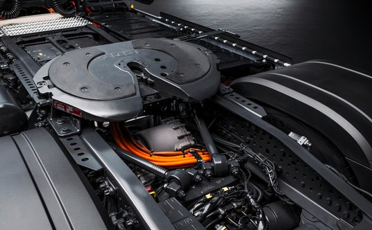 Elektryczna oś Actrosa A600.