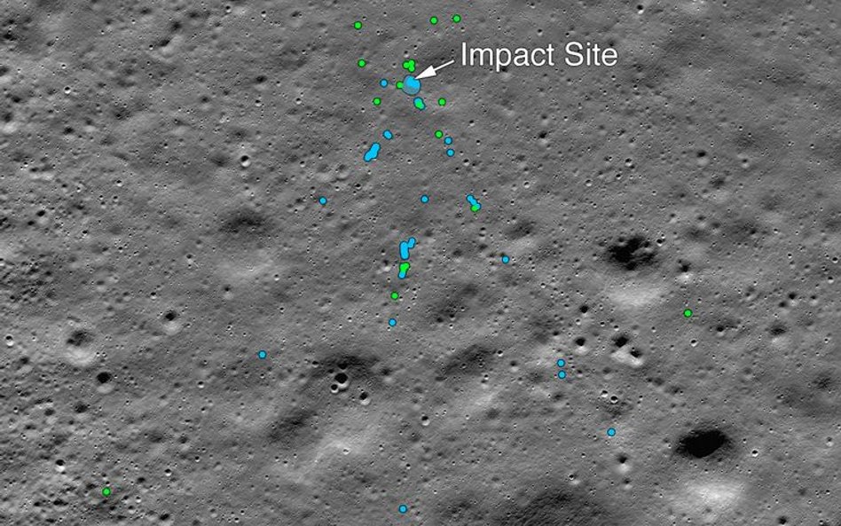 33-letni informatyk znalazł szczątki indyjskiego lądownika na Księżycu