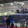 Wierna makieta supermyśliwca F-35 budziła na kieleckiej wystawie zbrojeniowej ogromne zainteresowani