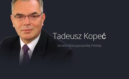 Senator Tadeusz Kopeć odchodzi z PO