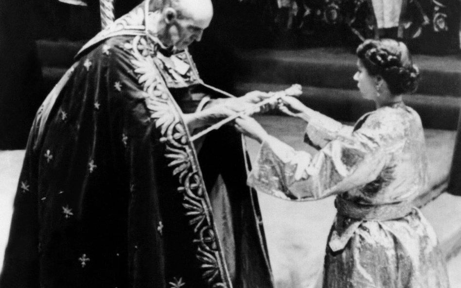 2 czerwca 1953 r. Koronacja Elżbiety II na królową w Westminster Abbey.