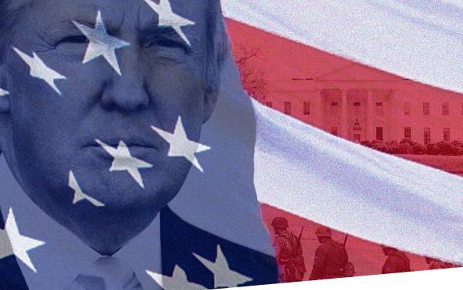 Waffen-SS na plakacie wyborczym Trumpa