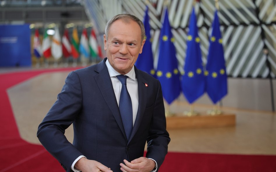 Donald Tusk w Brukseli