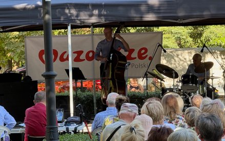 Na scenie wystąpiło Wojtek Kamiński Trio