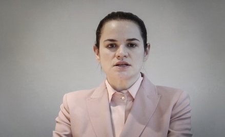 Cichanouska w Brukseli. Krytyka władz Białorusi