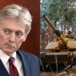 Dmitrij Pieskow i czołg M1 Abrams