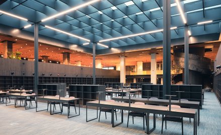Modernizacja Biblioteki Narodowej zajęła 6 lat, za projekt odpowiadały pracownie Konior Studio oraz 