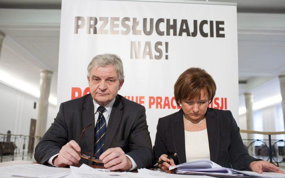 Posłowie wyprosili przesłuchanie