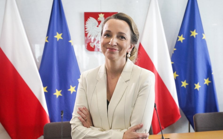 Sylwia Gregorczyk-Abram podczas przesłuchania publicznego kandydatów na RPO w Sejmie
