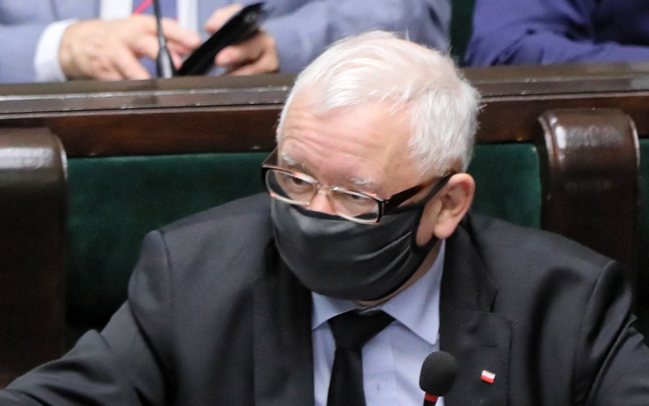 Prezes PiS Jarosław Kaczyński