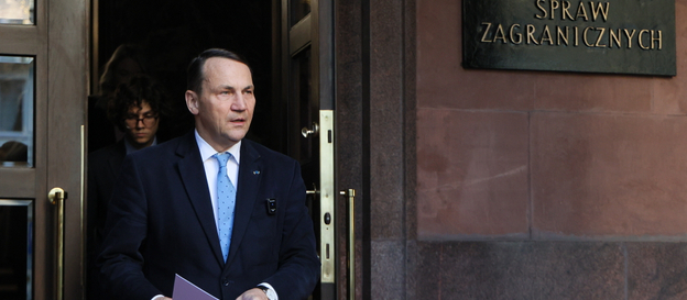 Minister spraw zagranicznych Radosław Sikorski