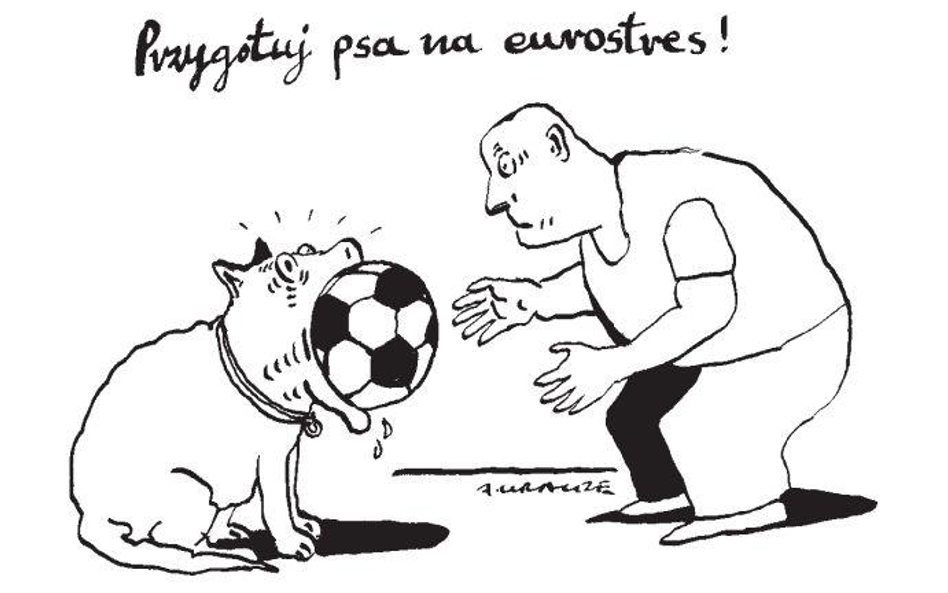 Komentarz rysunkowy. Przygotuj psa na eurostres