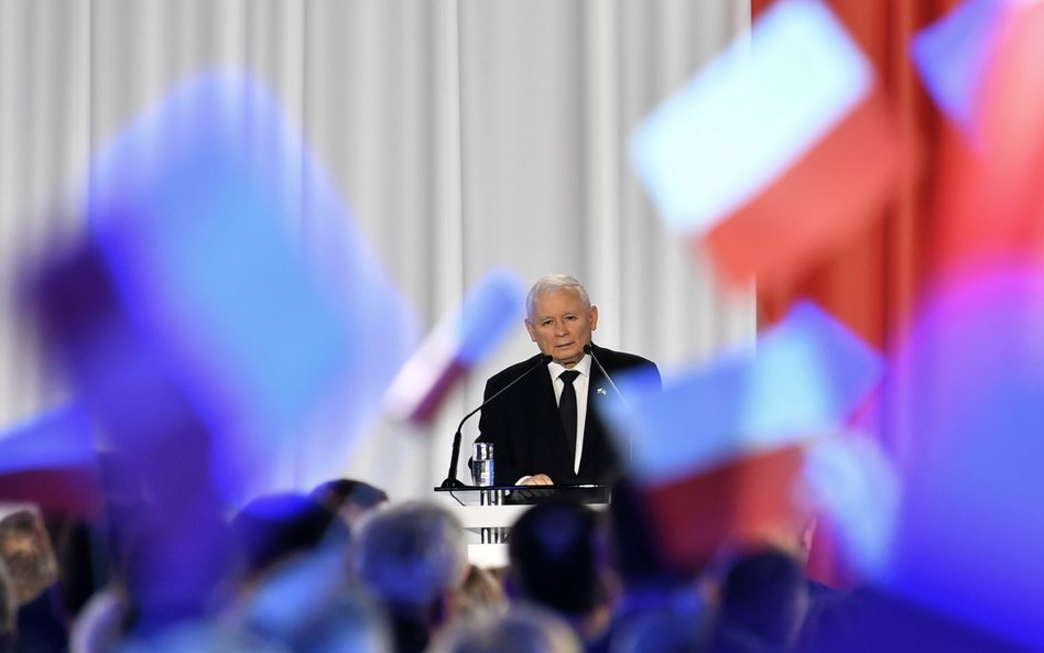 Prezes PiS Jarosław Kaczyński