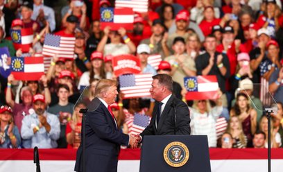 Donald Trump i Gernot Döllner