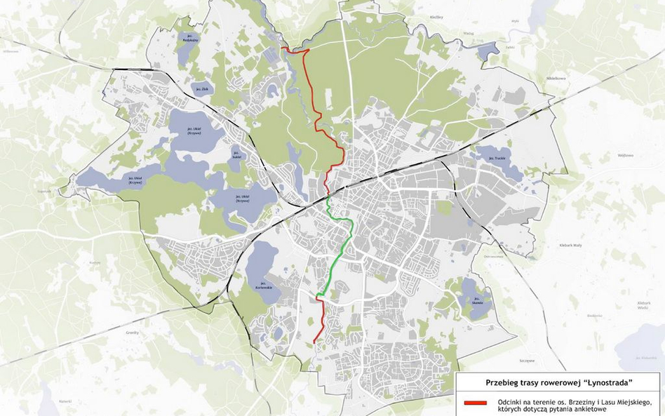 Łynostrada w Olsztynie ma mieć 8,5 km. A łączna długość trasy wzdłuż Łyny ma sięgnąć 80 km