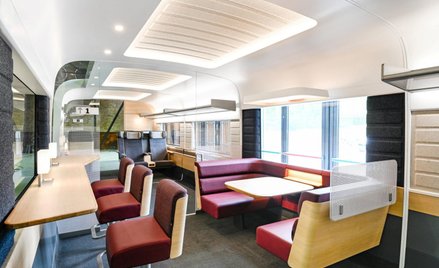 Koleje niemieckie chcą zastąpić samoloty i samochody - z wagonów robią salony