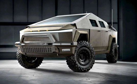 Tesla Cybertruck przygotowana przez firmę Archimedes Defence