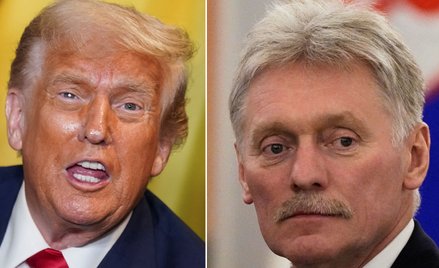 Donald Trump i Dmitrij Pieskow