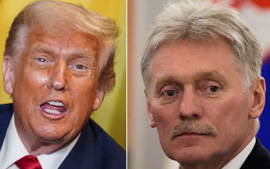 Donald Trump i Dmitrij Pieskow