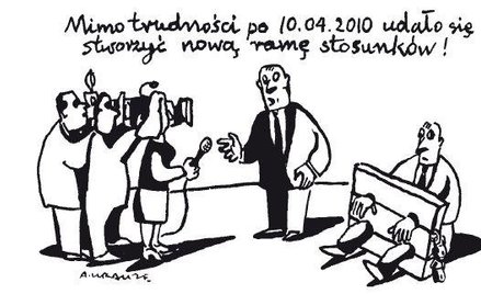 Komentarz rysunkowy. Mimo trudności