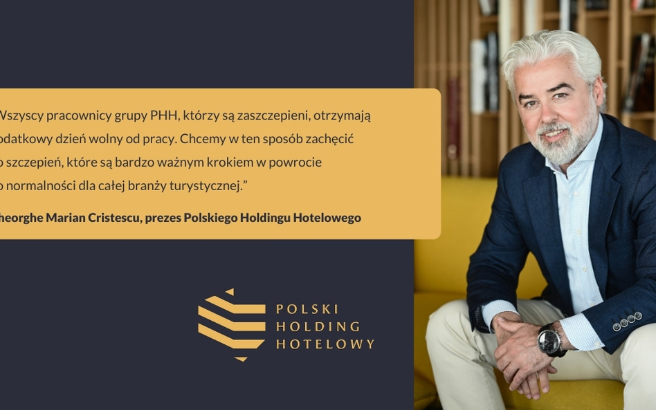 Wszyscy pracownicy PHH dostaną dzień wolny. Za szczepienia - stare i nowe