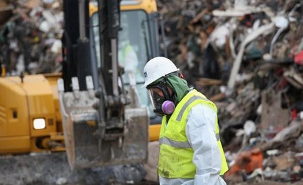 Sprzątanie po huraganie Sandy