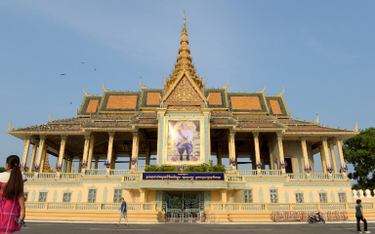 Pałac Królewski w stolicy Kambodży