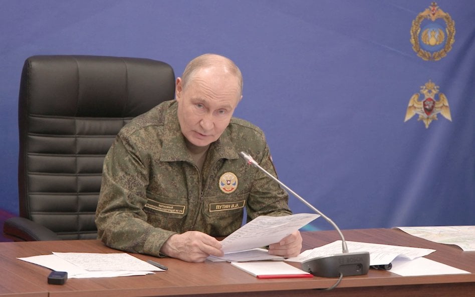Przywódca Rosji Władimir Putin