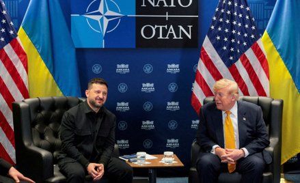 Do ostatniego spotkania Trump-Zełenski doszło 8 lipca w Ankarze, podczas szczytu NATO