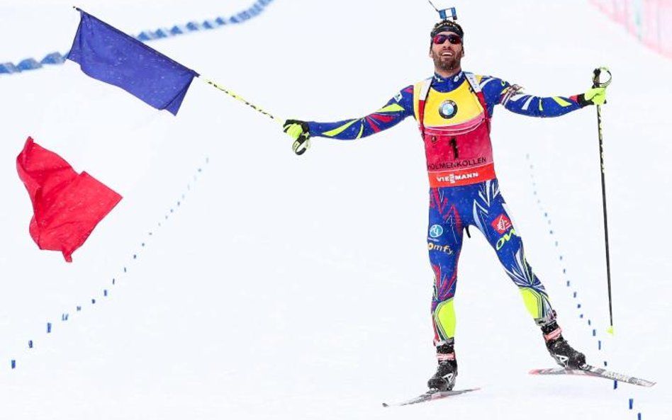 Martin Fourcade medale zdobywa dla Francji, ale nie ma nic przeciwko temu, że przypomina mu się jego