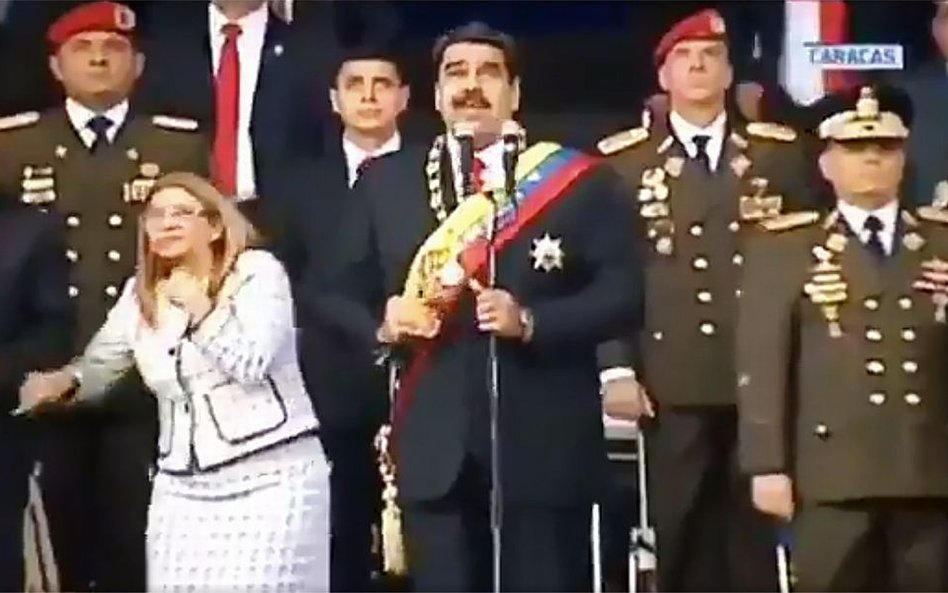 Prezydent Maduro oskarża Kolumbię o zamach na jego życie