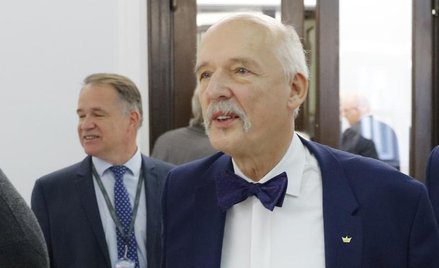 Janusz Korwin-Mikke ściągnął rodzinę do Sejmu