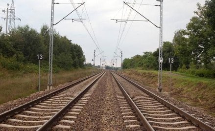 Ukraińscy kolejarze remontują polskie tory