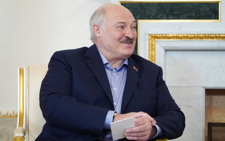Białoruski dyktator Aleksander Łukaszenko