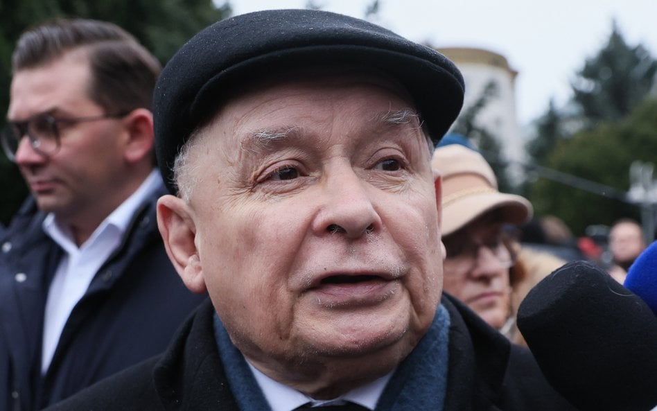 Czy Jarosław Kaczyński (na zdjęciu) wierzy we własne słowa? Czy chce tylko wywołać polityczny efekt?