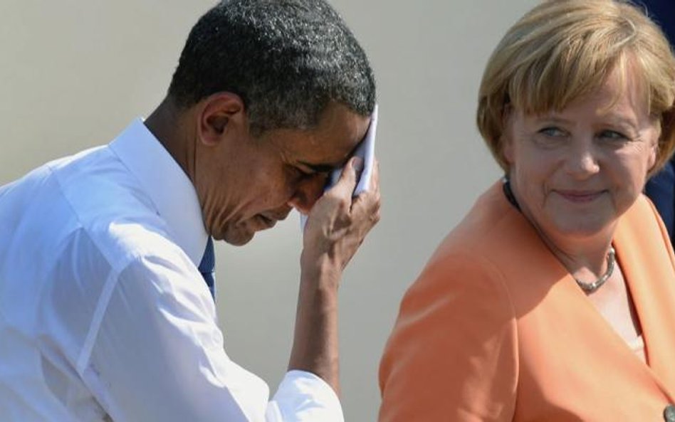 Barack Obama i Angela Merkel w jednej rozmowie telefonicznej zdołali rozładować spór o podsłuchy