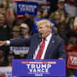 Donald Trump na wiecu wyborczym w Bozeman w stanie Montana, 9 sierpnia 2024 r.