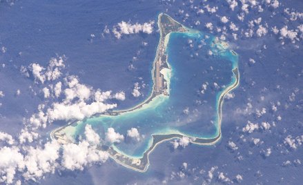 Na wyspie Diego Garcia znajduje się strategiczna baza sił Stanów Zjednoczonych