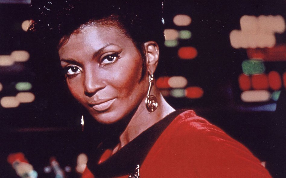 Nichelle Nichols jako porucznik Uhura w serialu "Star Trek"