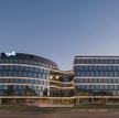 Biurowiec Infinity przy ul. Legnickiej we Wrocławiu -  pierwsza wrocławska lokalizacja sieci elastyc
