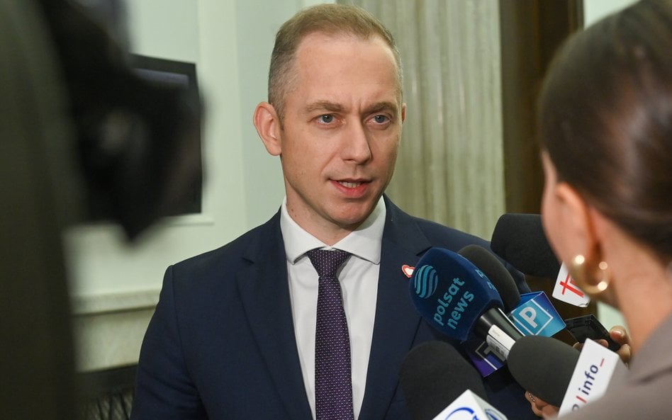 Wiceminister obrony narodowej Cezary Tomczyk