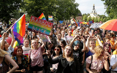 W Marszu Równości w Białymstoku wzięło udział ok. 800 osób
