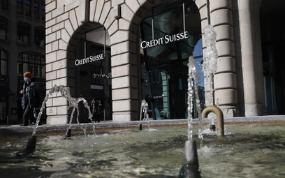 Credit Suisse miał 252 mln franków straty