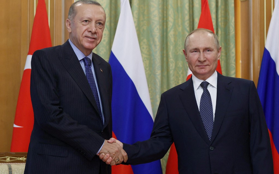 Recep Tayyip Erdogan i Władimir Putin