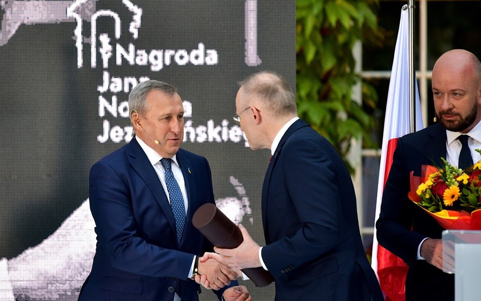 Wręczenie Nagrody Jana Nowaka Jeziorańskiego Andrijowi Deszczyca