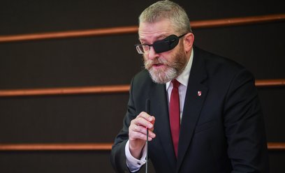 Grzegorz Braun w Parlamencie Europejskim