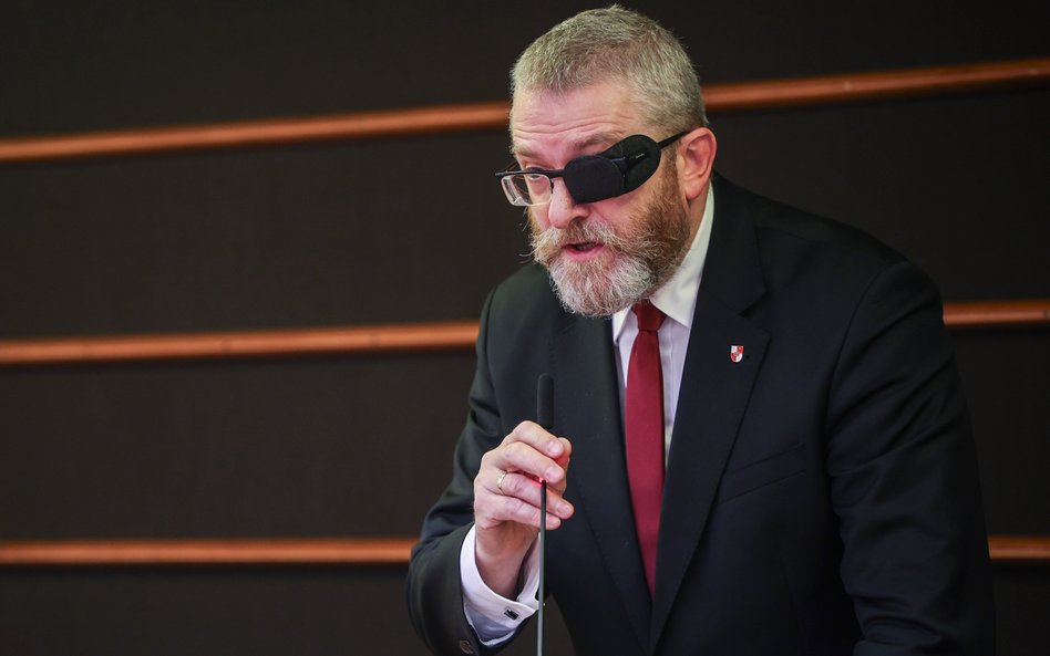 Grzegorz Braun w Parlamencie Europejskim