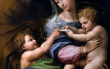 Obraz Madonna della Rosa powstał okolo 1517 roku